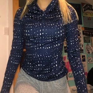 Under armor half zip up athletic women jacket